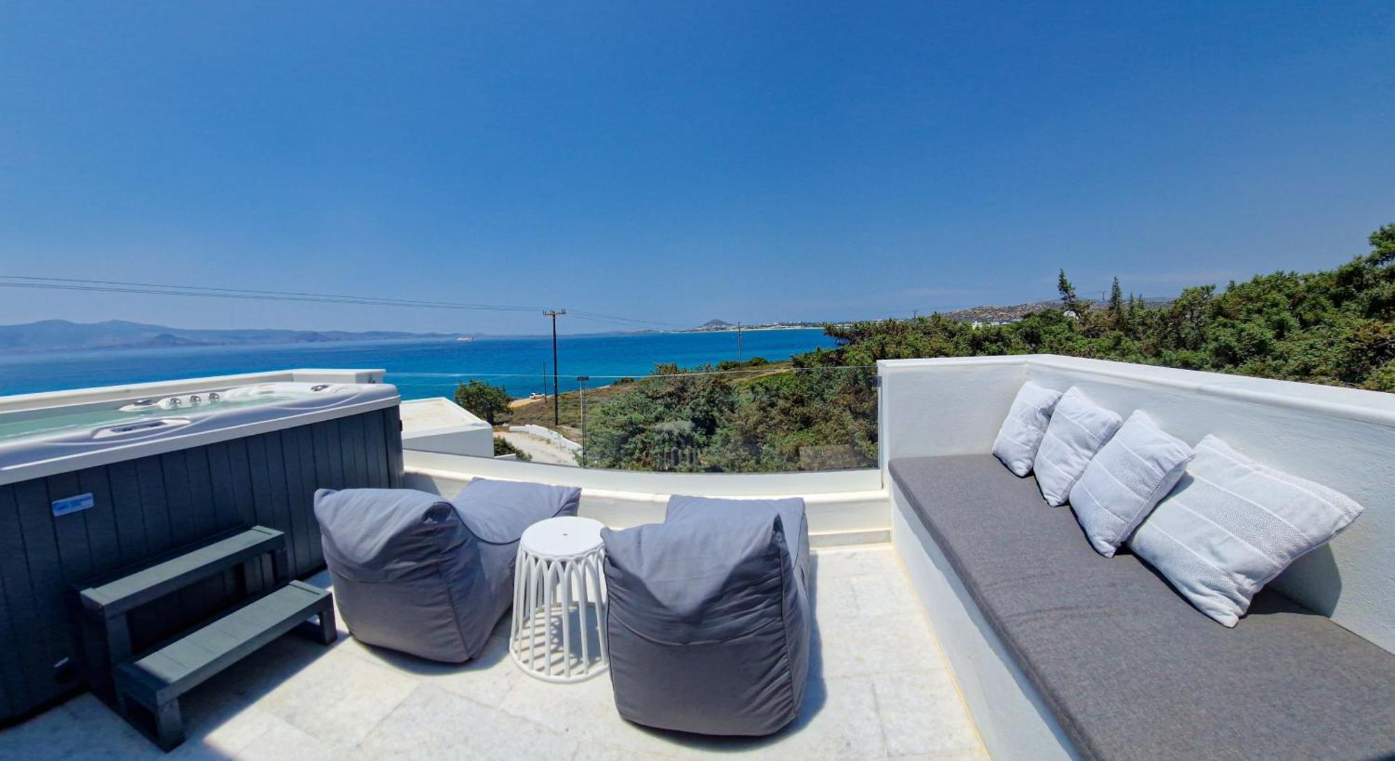 Seanfinity Beachfront Suites Mikri Vigla Værelse billede