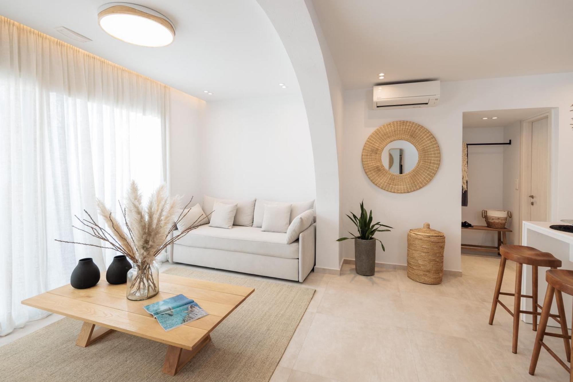 Seanfinity Beachfront Suites Mikri Vigla Værelse billede