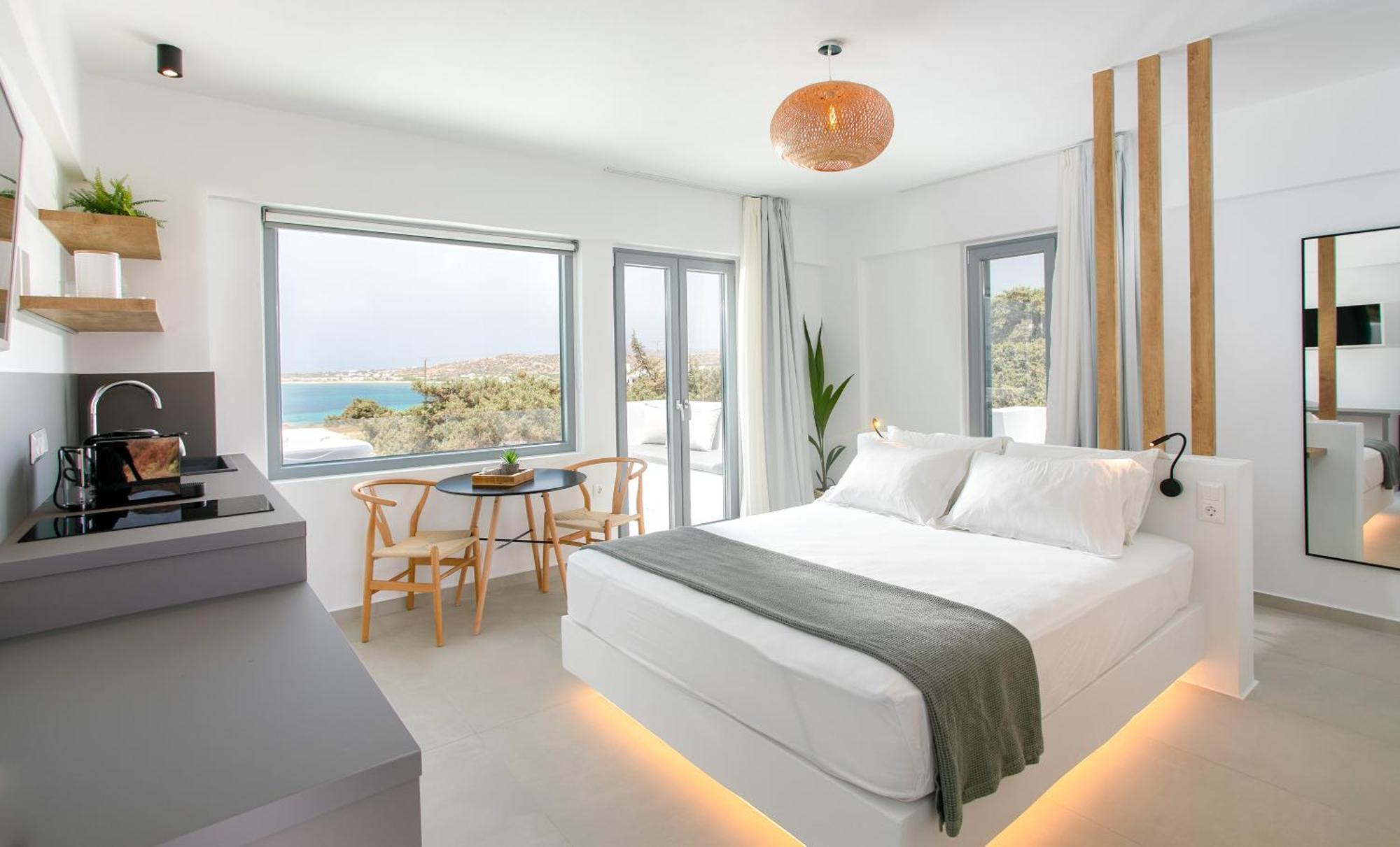 Seanfinity Beachfront Suites Mikri Vigla Værelse billede